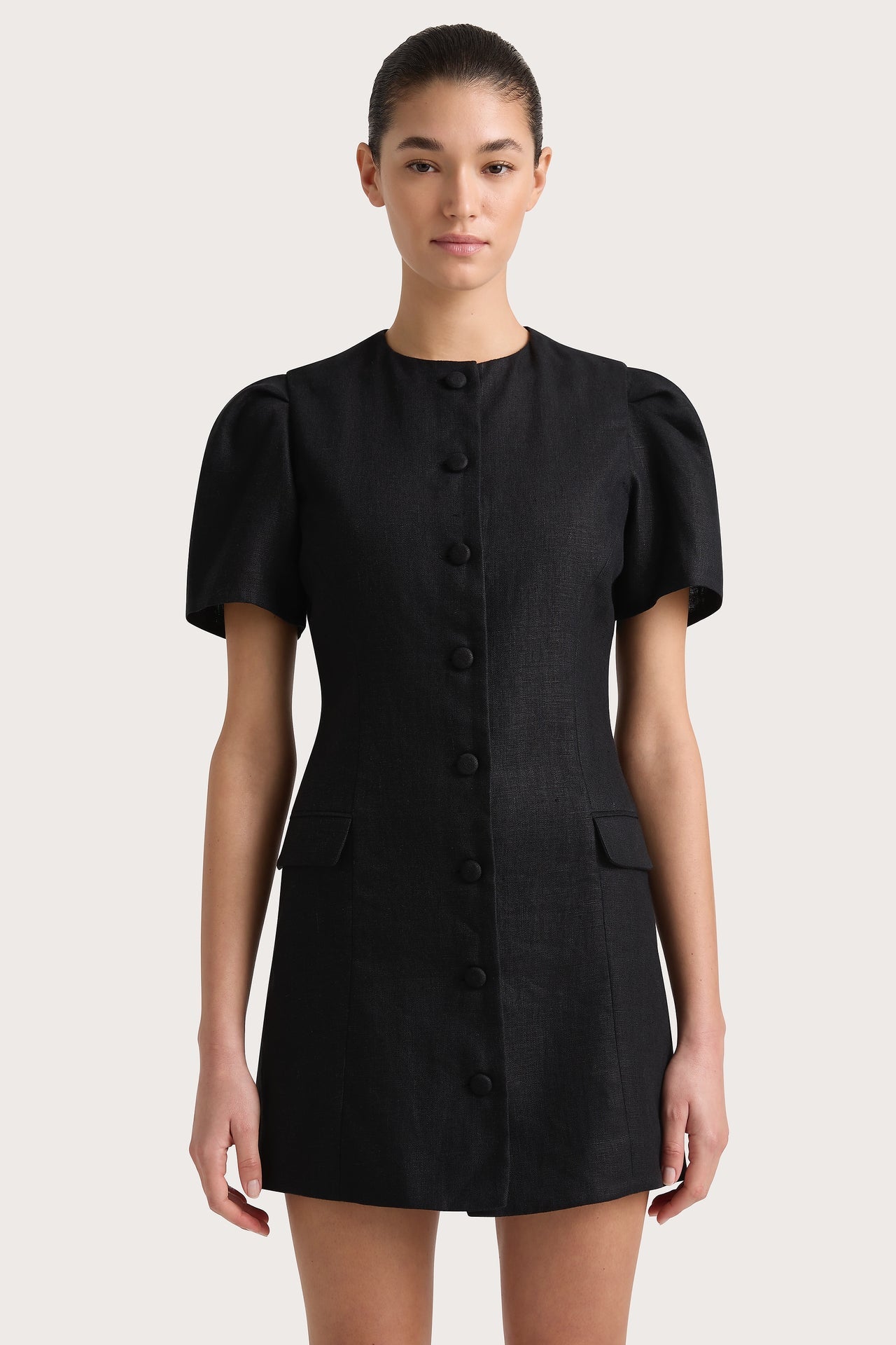 Emma Mini Dress Black Kjoler
